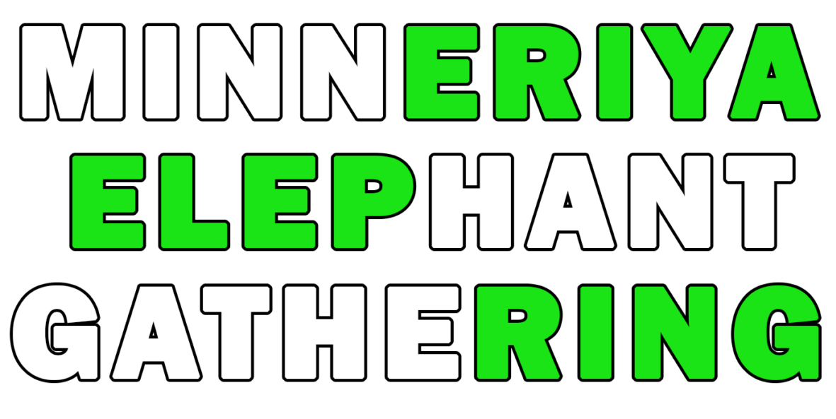 minneriya elephant gathering logo